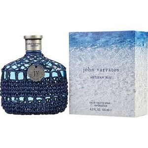 John Varvatos Artisan Blu with Woven Blue Design